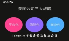 Tokenim下载异常及解决办法
