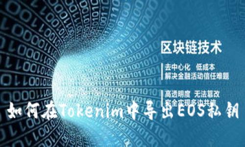 如何在Tokenim中导出EOS私钥
