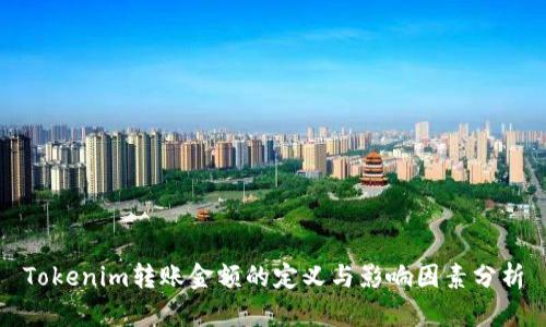 Tokenim转账金额的定义与影响因素分析