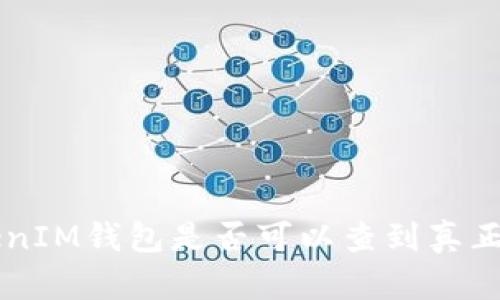 TokenTokenIM钱包是否可以查到真正的使用人?